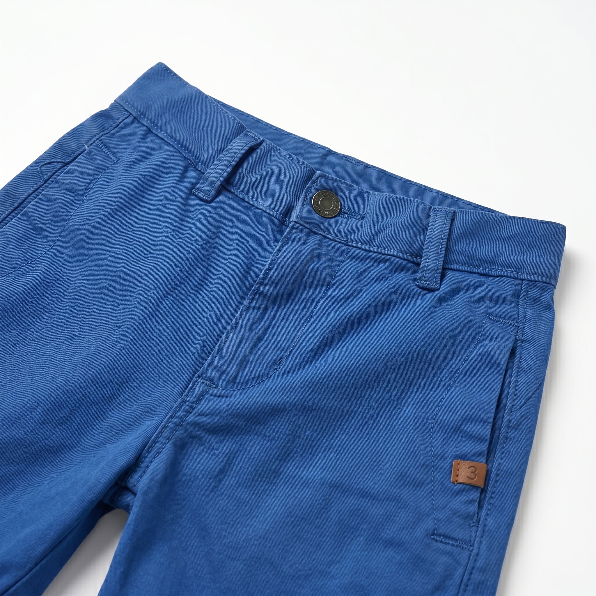 Classic Kids Blue Chino Shorts