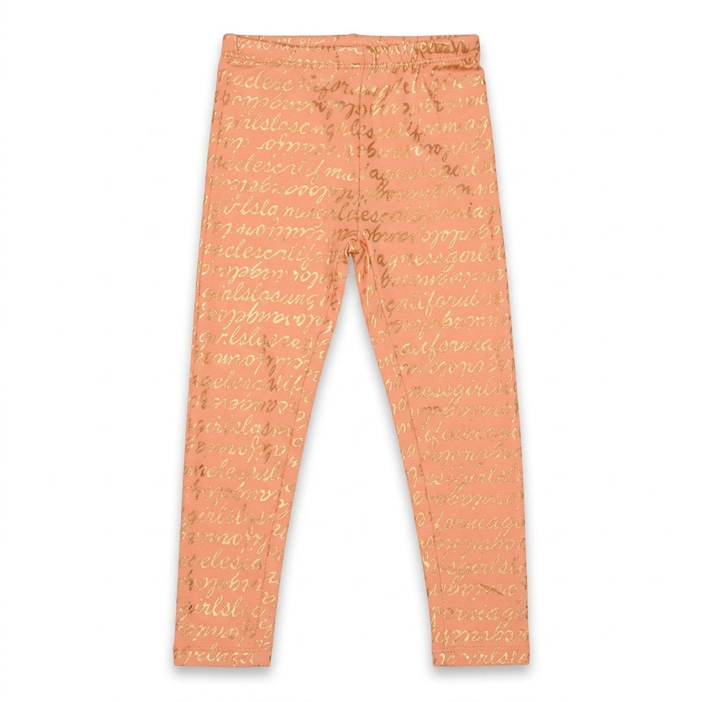 Girls Peach Tights