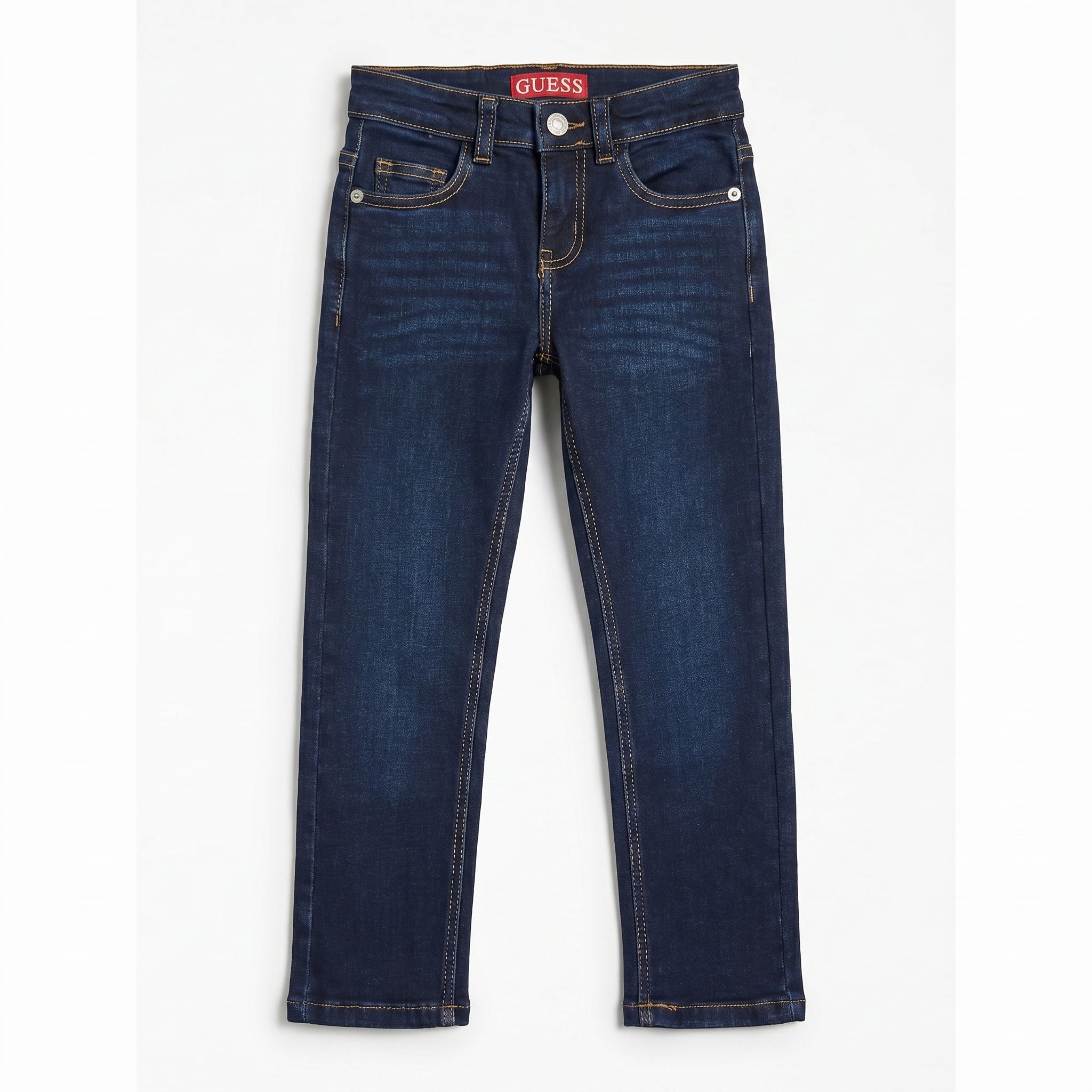 Classic Dark Wash Slim Fit Denim