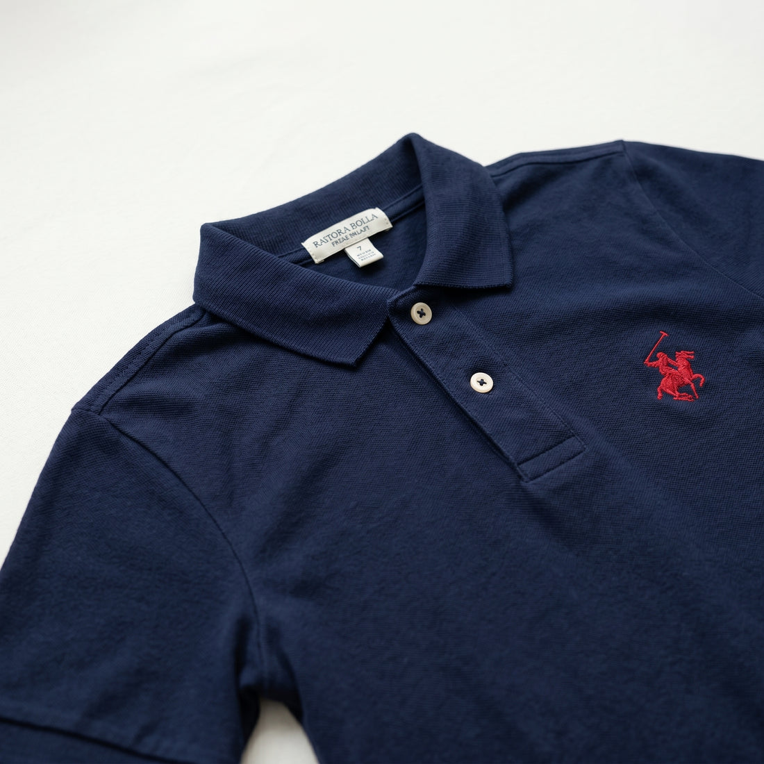 Boys Navy Blue Polo Shirt