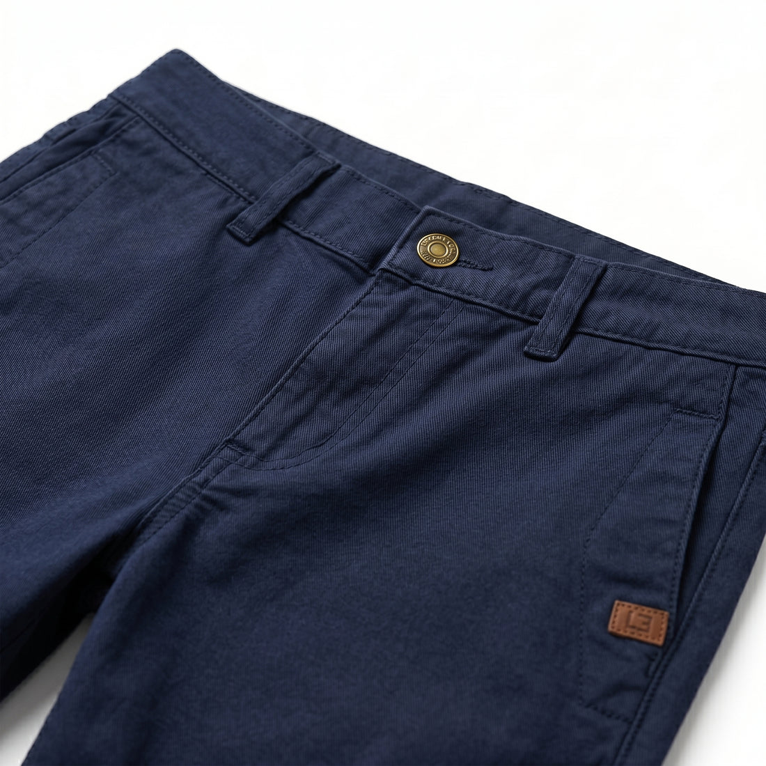 Classic Kids Navy Chino Shorts