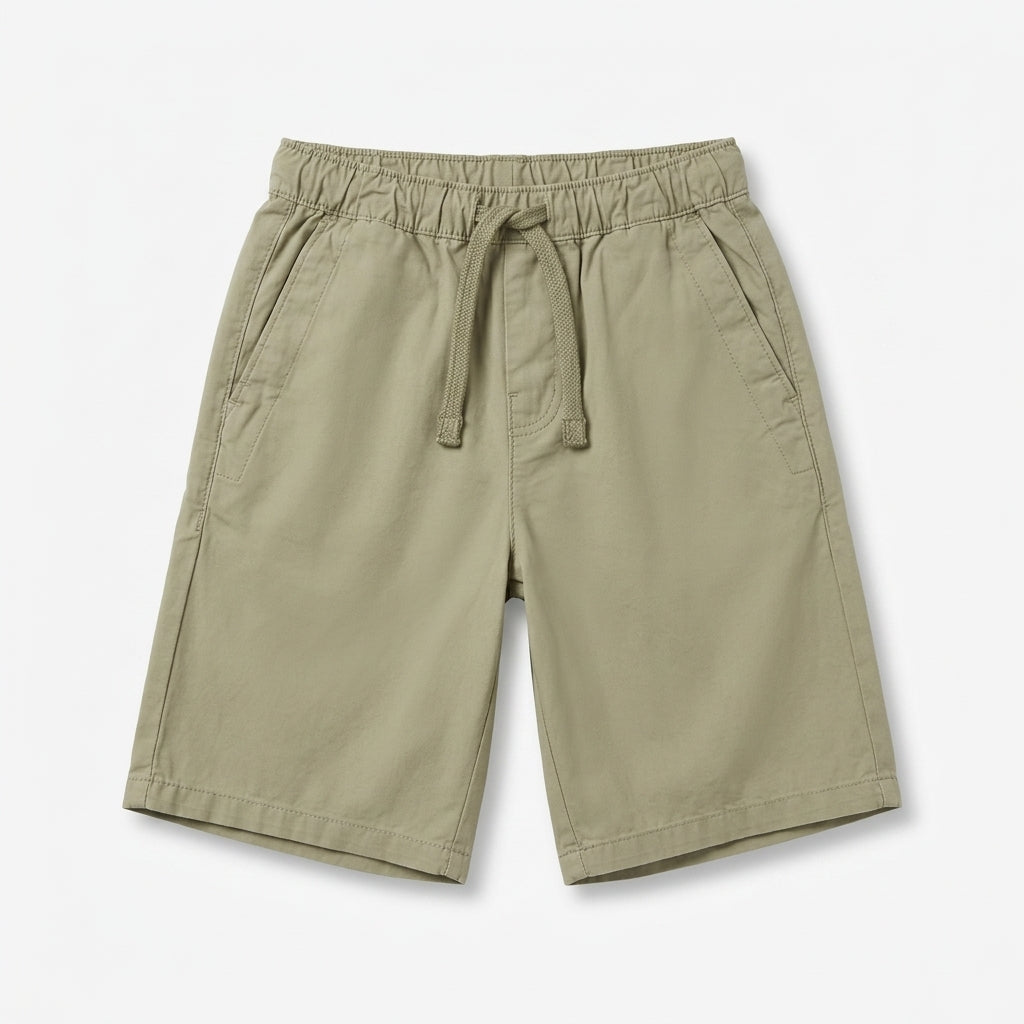 Olive Green Everyday Wear Shorts