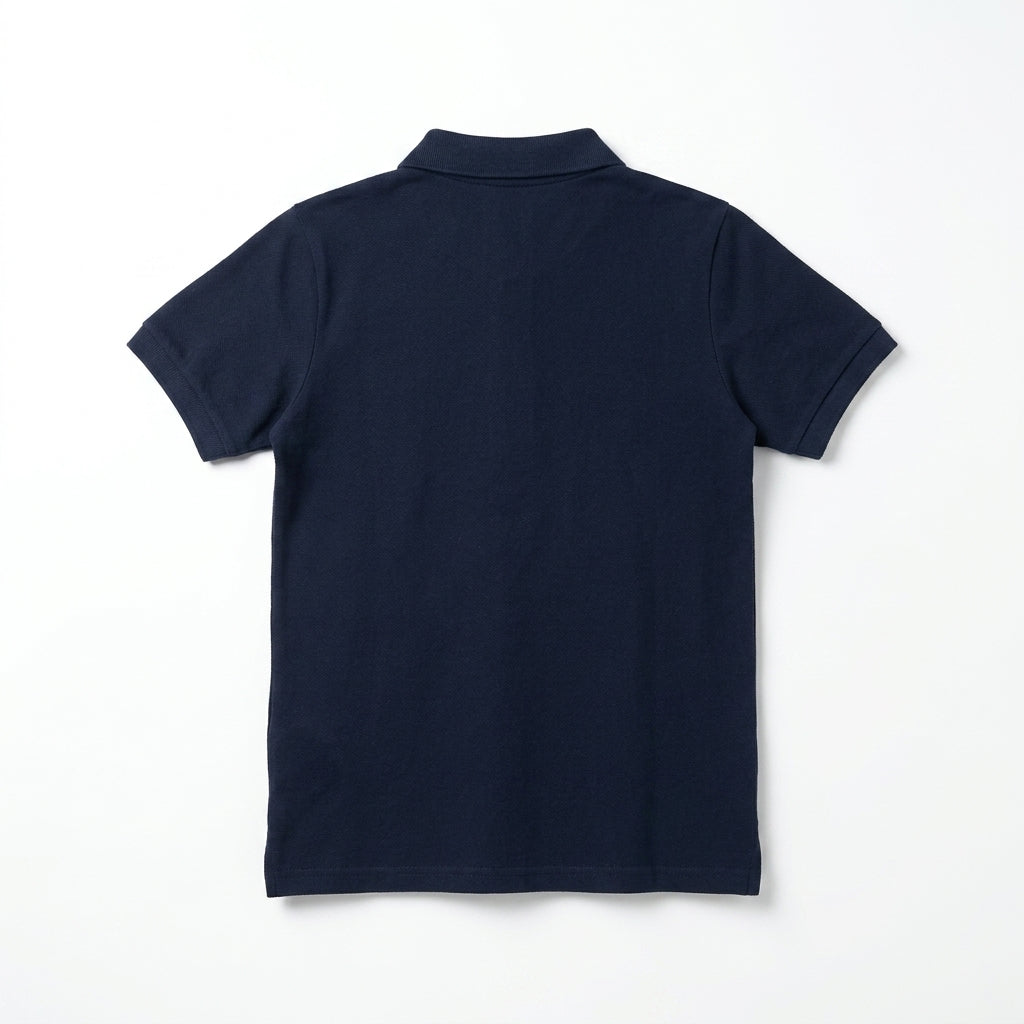 Boys Navy Blue Polo Shirt