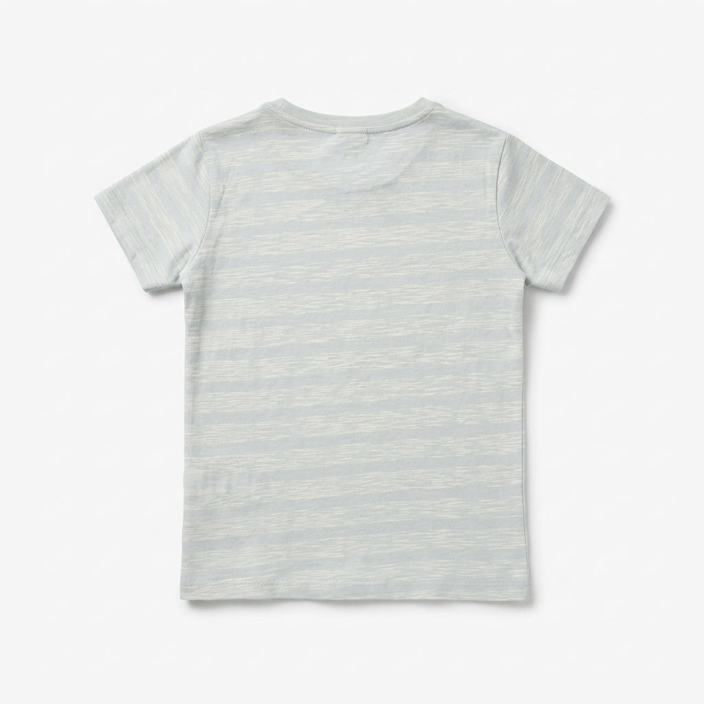 Boys Sky Blue “Skater NYC Brooklyn” Graphic Cotton T-Shirt