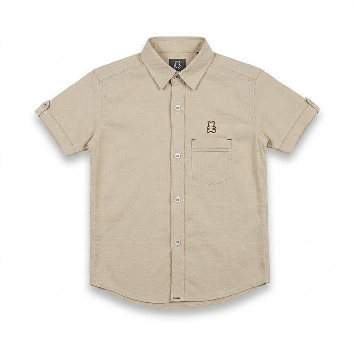 Boys Everyday Essential Beige Shirt