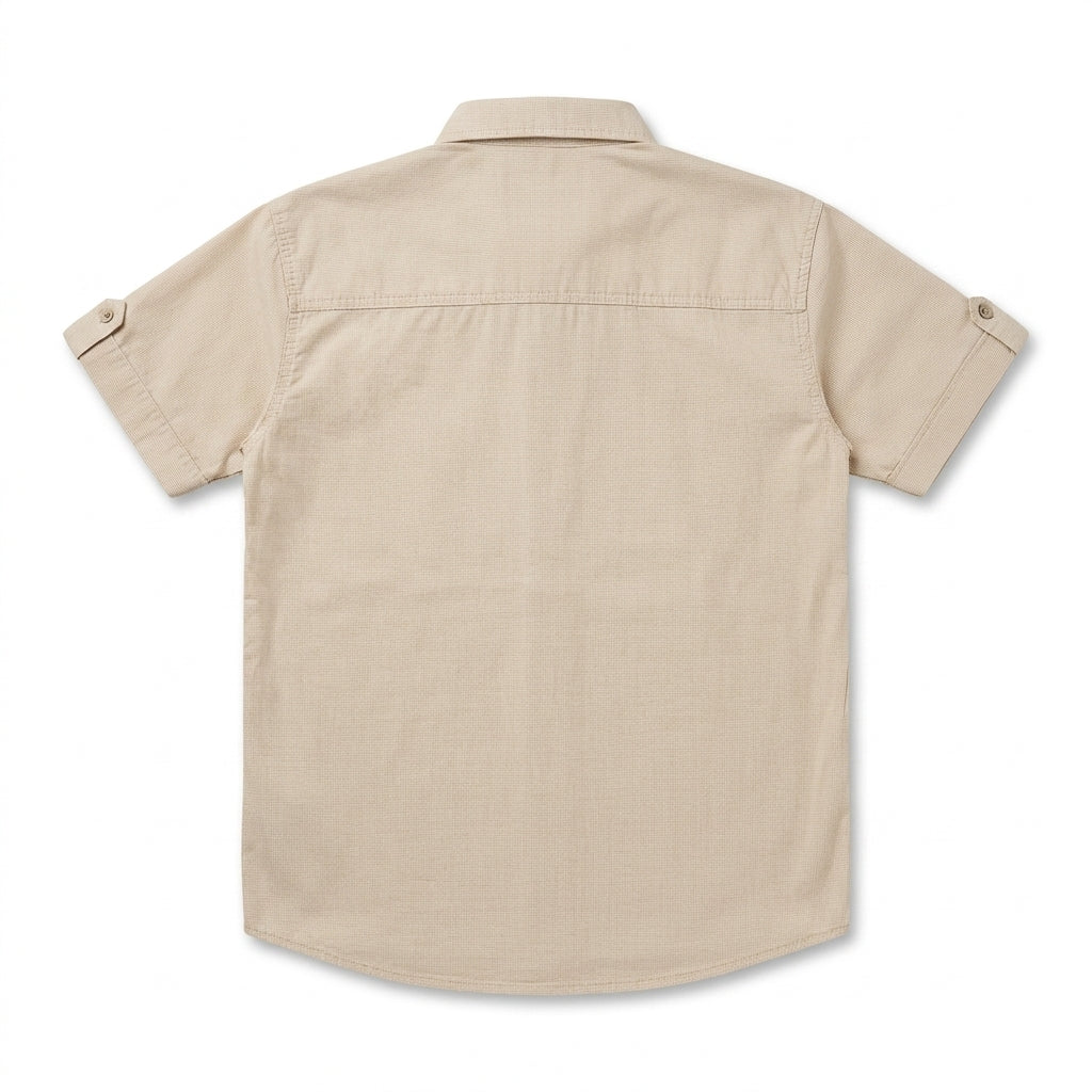 Boys Everyday Essential Beige Shirt